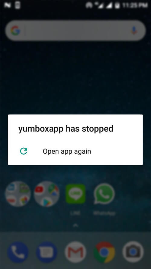 App Has Stopped Working