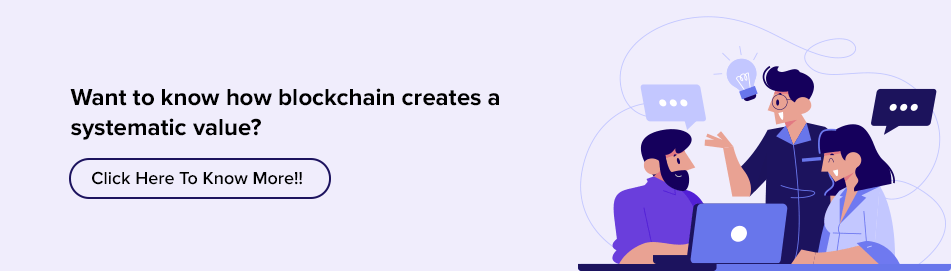 blockchain creates a systematic value