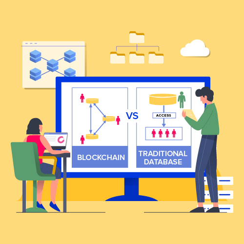 Blockchain vs Traditional database