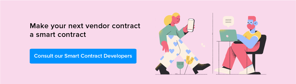 Consult our smart contract developers
