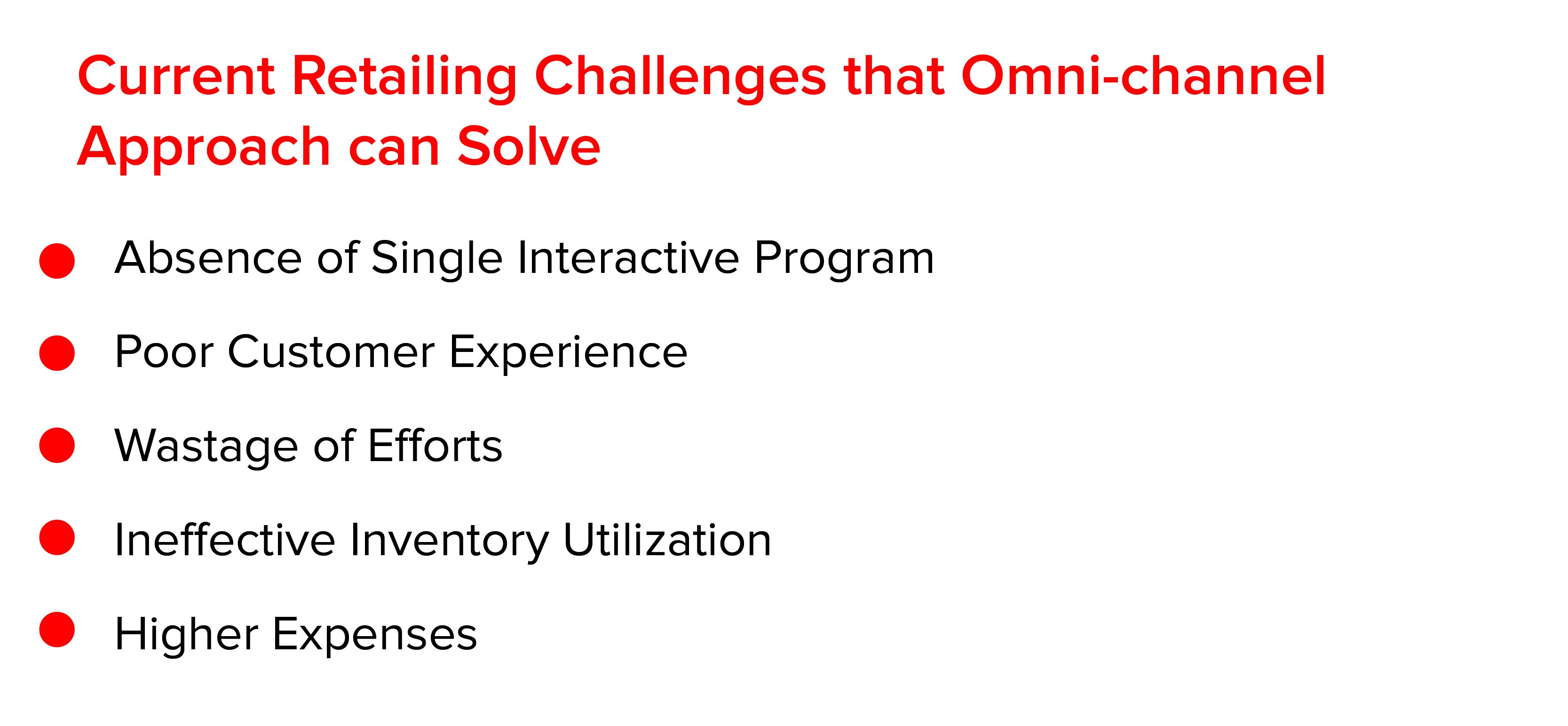 Current Retailing Challenges that Omni-channel Approach can Solve