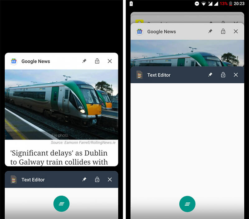 Differences in Android Go vs Regular Android for News
