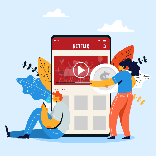 Cost to develop Video Streaming App like Netflix
