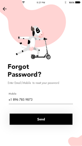 Moo Forget Password Option