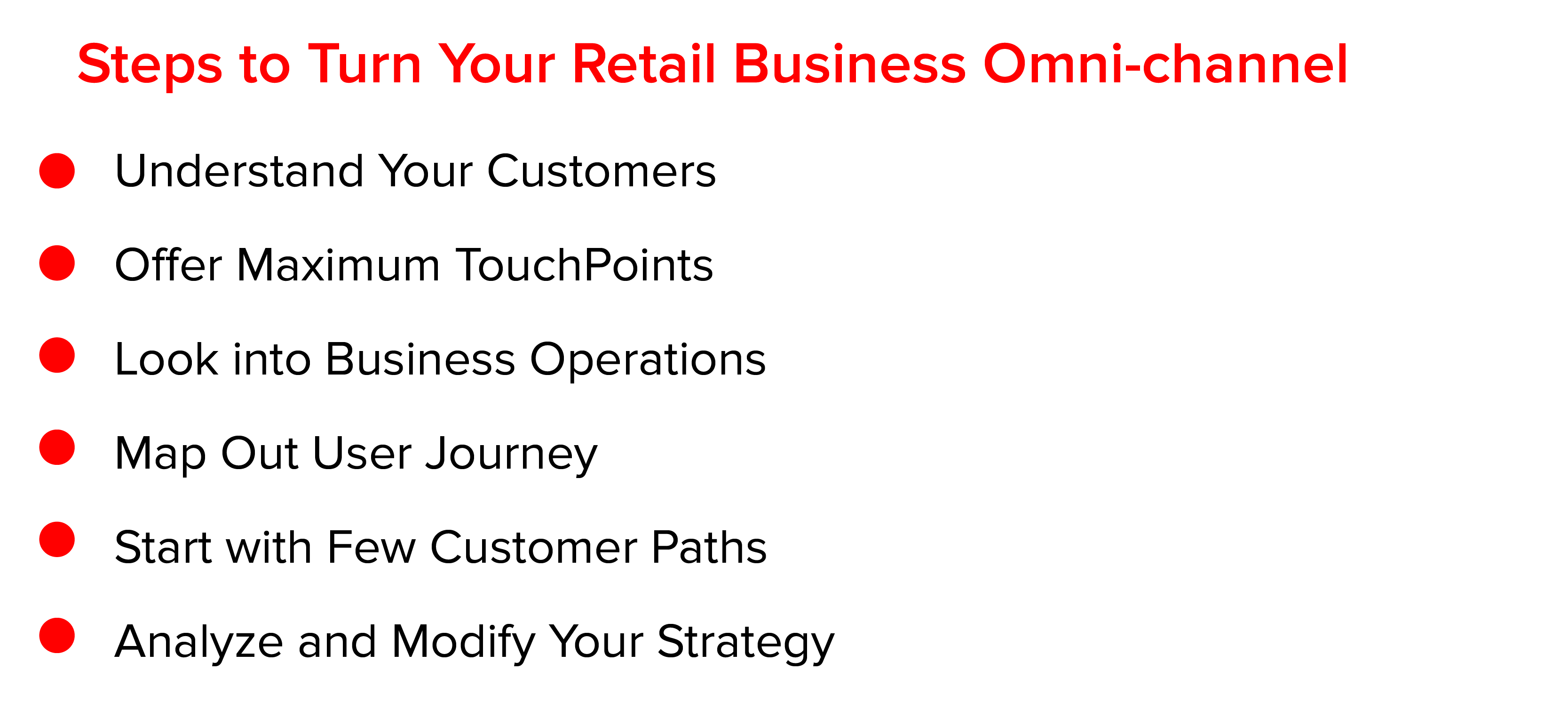 Steps to Turn Your Retail Business Omni-Channel