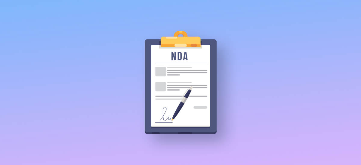Why is NDA important in Mobile app dev process
