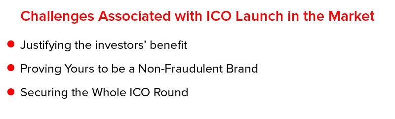 Challenges associated with ICO Launch in the Market