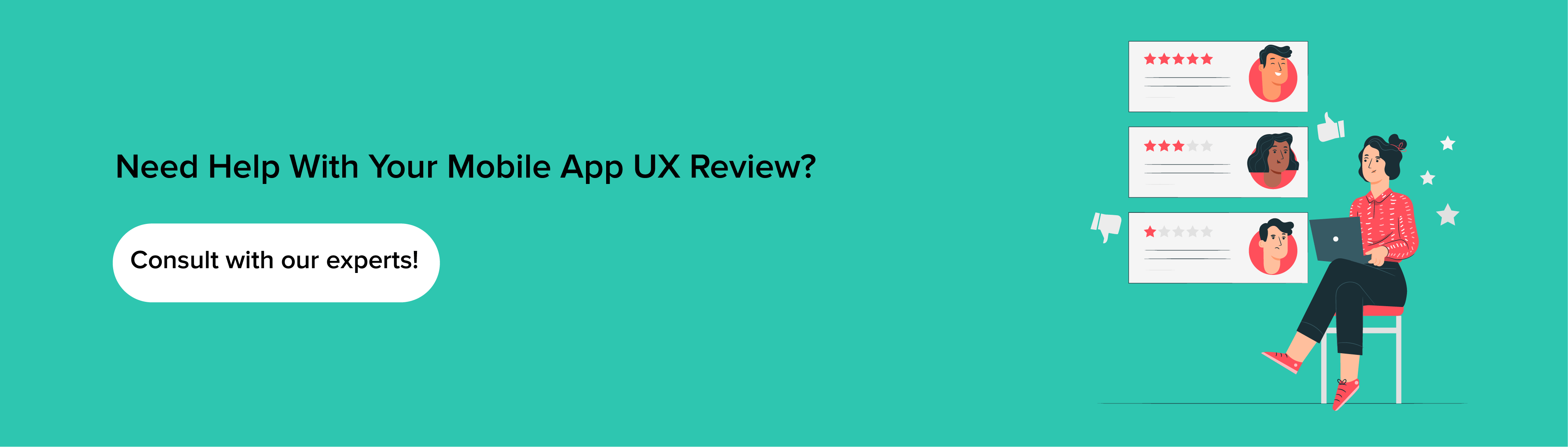 consult our expert for mobile app ux review