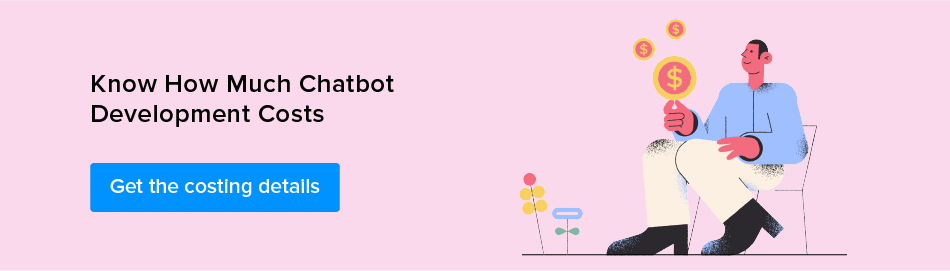 get chatbot cost estimate from Appinventiv