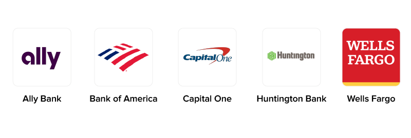 top banking apps logos