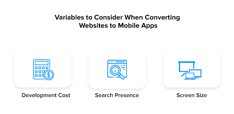 Variables to Consider When Converting Websites to Mobile App