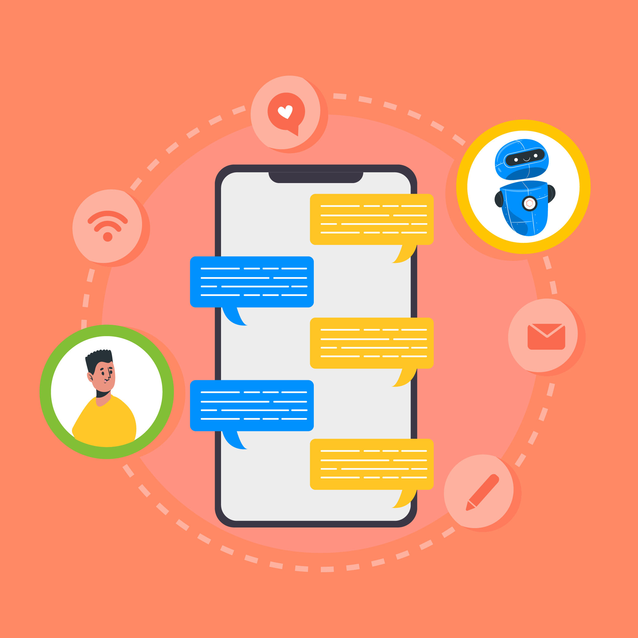 What are the Elements for Interactive Chatbots Building Customer Engagement