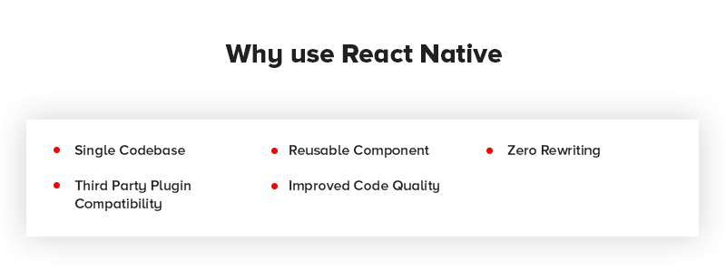 Why use React Native Mobile App Development