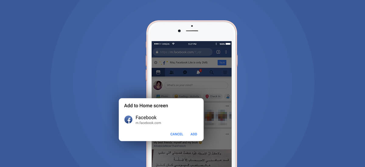 Facebook is Testing its Progressive Web App Venture