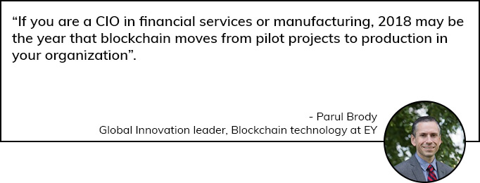 Paul Brody speaks on Blockchain App Technology